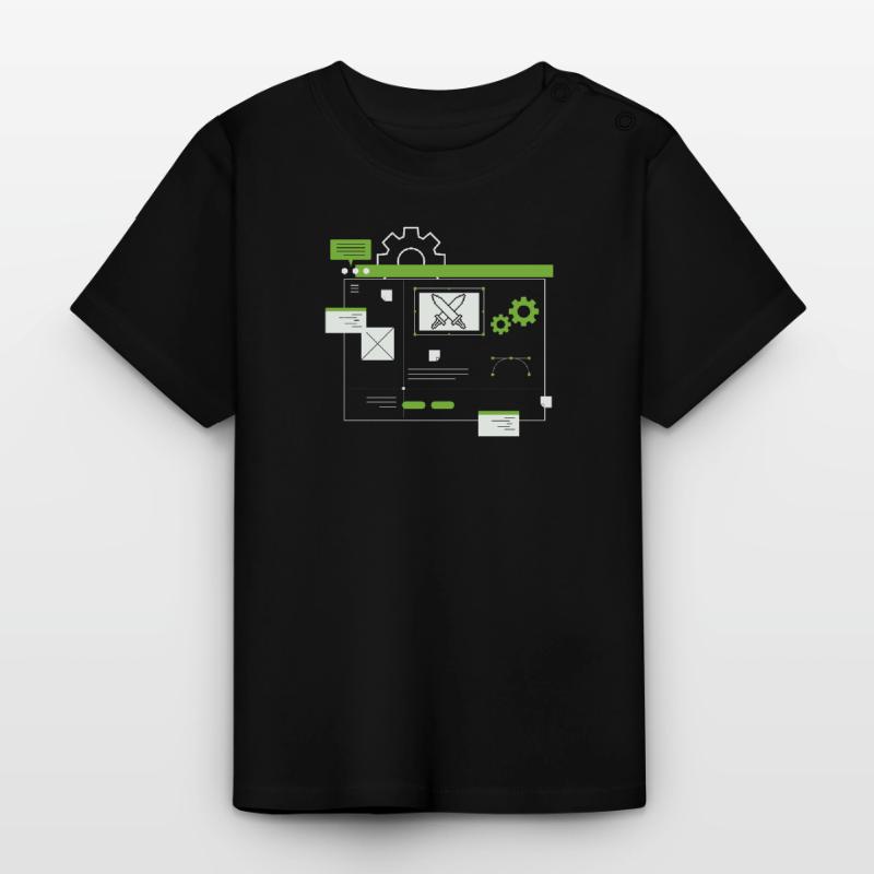 Developer, Coder, Programmer Baby Organic T-Shirt with Round Neck