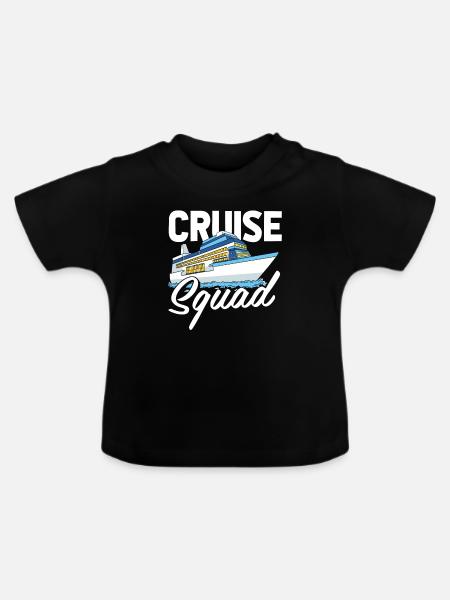 Kreuzfahrt - Baby Bio-T-Shirt mit Rundhals - Schwarz