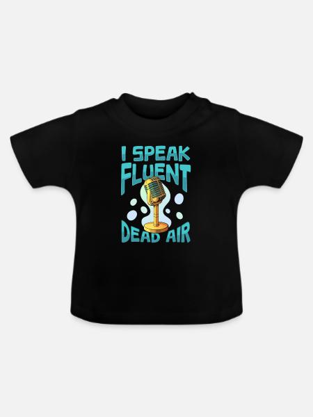 Ansager - Baby Bio-T-Shirt mit Rundhals - Schwarz