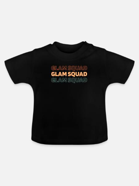 Kurator Kader - Baby Bio-T-Shirt mit Rundhals - Schwarz