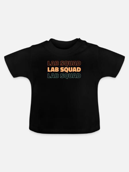Reiniger Kader - Baby Bio-T-Shirt mit Rundhals - Schwarz