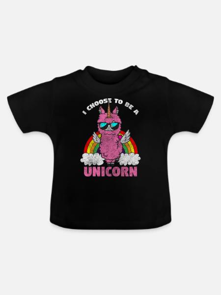 Peru Tierfreund - Baby Bio-T-Shirt mit Rundhals - Schwarz
