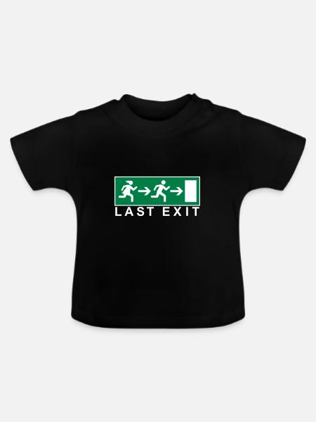 Junggesellenabschied - Baby Bio-T-Shirt mit Rundhals - Schwarz