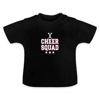 Cheerleading Cheer Squad Cheer Squad - T-shirt bio col rond Bébé - noir - Devant