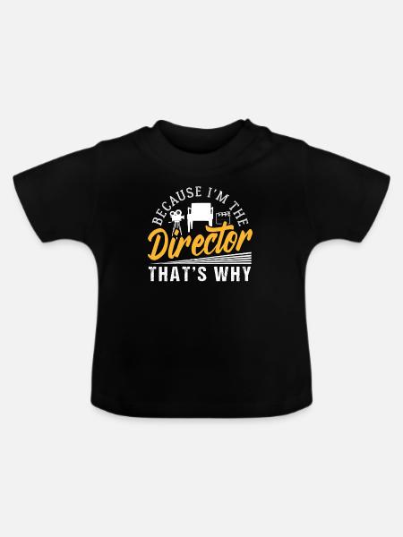 Theater - Baby Bio-T-Shirt mit Rundhals - Schwarz