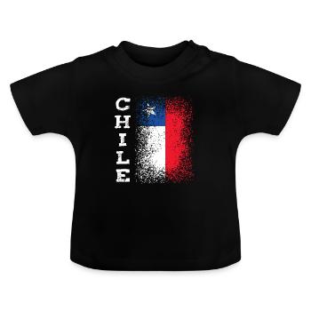 Chili - T-shirt bio col rond Bébé - noir - Devant