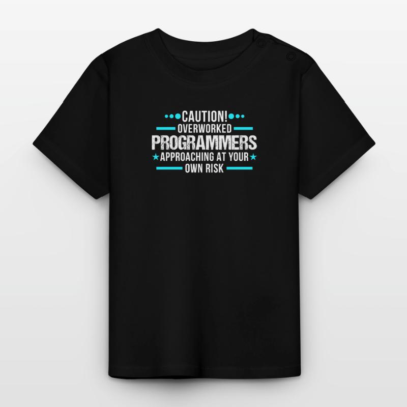 Computerprogrammierer Informatik Geschenk Baby Bio-T-Shirt mit Rundhals