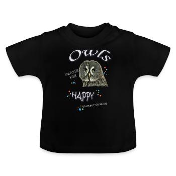 - Toll. - Baby Bio-T-Shirt mit Rundhals - Schwarz - Vorne