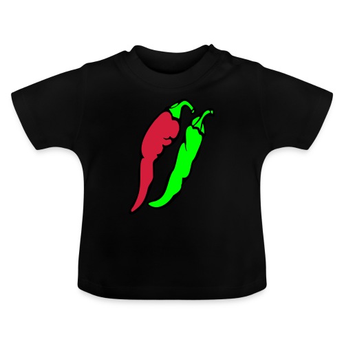 Chilli - Ekologiczna koszulka niemowlęca z okrągłym dekoltem
