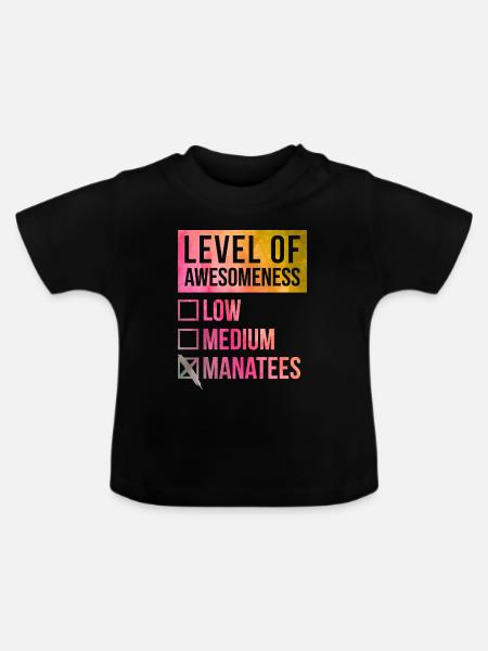 Manati, Seekui, Seekui - Baby Bio-T-Shirt mit Rundhals - Schwarz