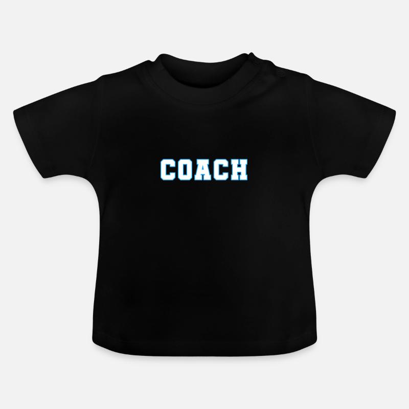 Coach - Baby Bio-T-Shirt mit Rundhals - Schwarz