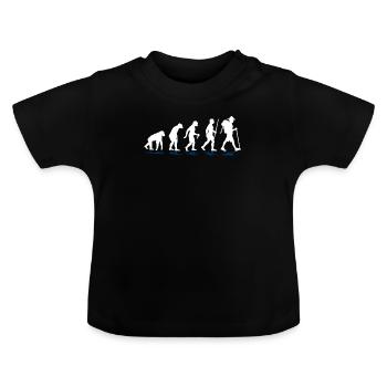 scout - T-shirt bio col rond Bébé - noir - Devant