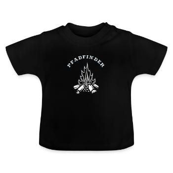scout - T-shirt bio col rond Bébé - noir - Devant