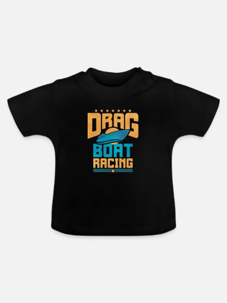 Drachenbootrennen Drachenboot - Baby Bio-T-Shirt mit Rundhals - Schwarz