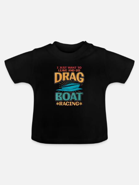 Drachenbootrennen Drachenboot - Baby Bio-T-Shirt mit Rundhals - Schwarz