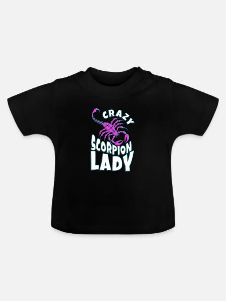 Scorpion - Baby Bio-T-Shirt mit Rundhals - Schwarz