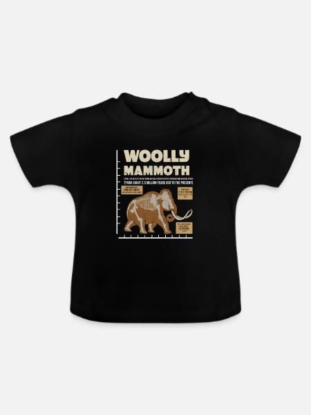 Mammut - Baby Bio-T-Shirt mit Rundhals - Schwarz