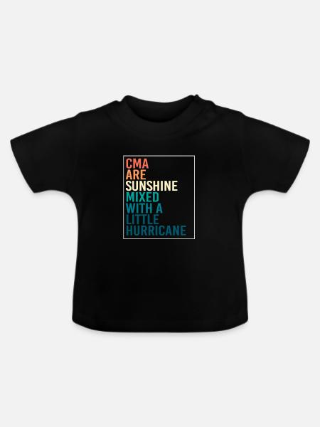 Arzthelferin MFA - Baby Bio-T-Shirt mit Rundhals - Schwarz