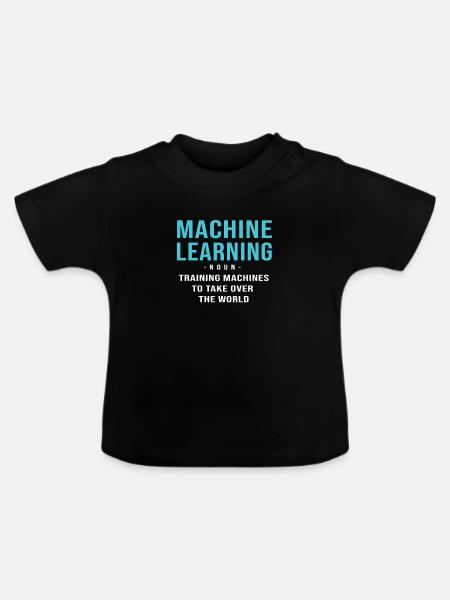 GPT Programmierer Coder - Baby Bio-T-Shirt mit Rundhals - Schwarz