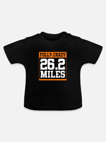 Trailrunning - Baby Bio-T-Shirt mit Rundhals - Schwarz