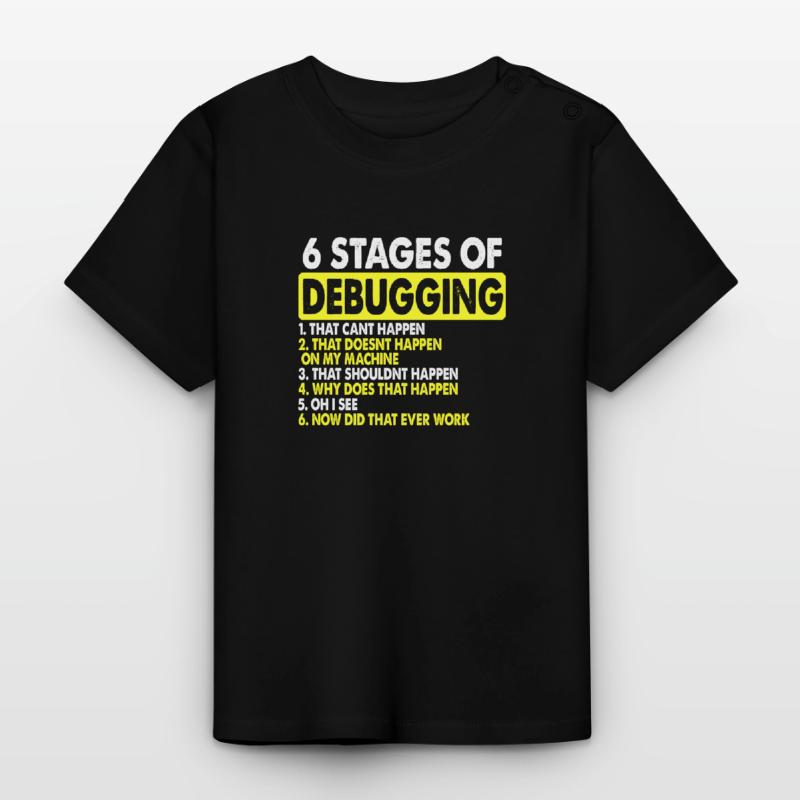 Debugging computer science Baby Organic T-Shirt with Round Neck