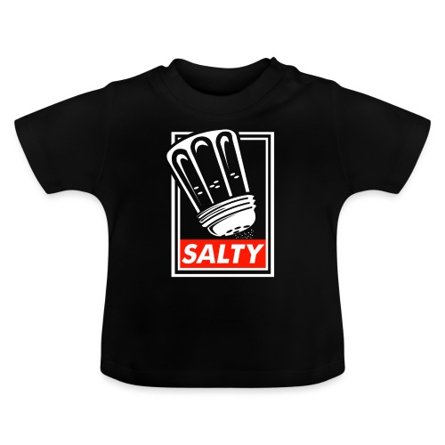 Salty white - Baby Organic T-Shirt with Round Neck