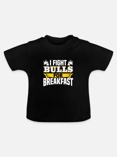 Cowboy - Baby Bio-T-Shirt mit Rundhals - Schwarz