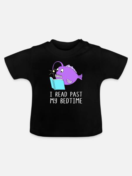 Anglerfisch - Baby Bio-T-Shirt mit Rundhals - Schwarz