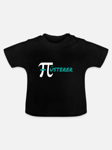 Pi Flüsterer - Baby Bio-T-Shirt mit Rundhals - Schwarz