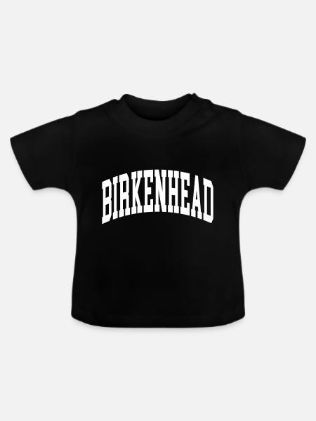 Birkenhead - Baby Bio-T-Shirt mit Rundhals - Schwarz