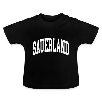 Sauerland - Baby Bio-T-Shirt mit Rundhals - Schwarz - Vorne