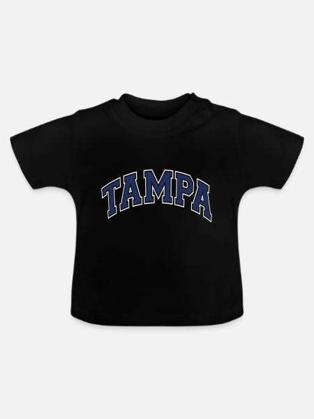 Tampa - Baby Bio-T-Shirt mit Rundhals - Schwarz