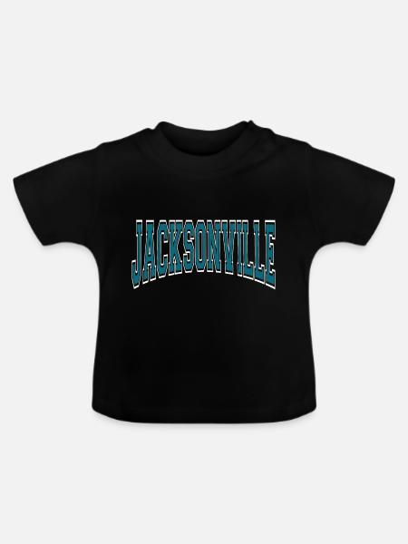 Jacksonville - Baby Bio-T-Shirt mit Rundhals - Schwarz