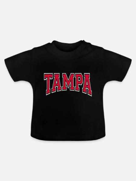 Tampa - Baby Bio-T-Shirt mit Rundhals - Schwarz