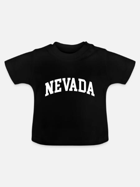 Nevada - Baby Bio-T-Shirt mit Rundhals - Schwarz