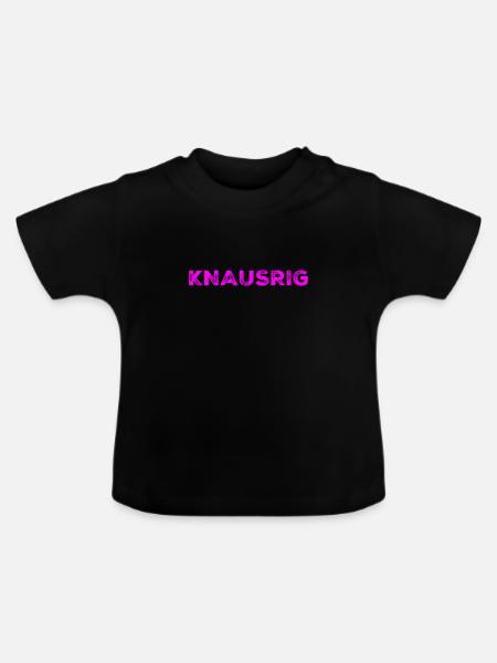 Geldgeil - Baby Bio-T-Shirt mit Rundhals - Schwarz