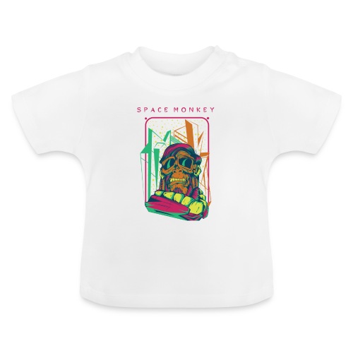 Spacemonkey - Baby Bio-T-Shirt mit Rundhals