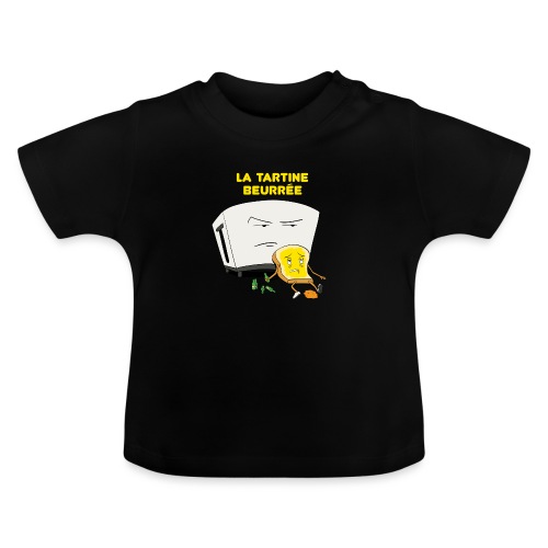 Tartine beurée - T-shirt bio col rond Bébé