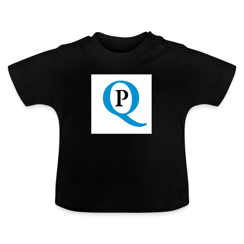 QP - Maglietta ecologica con scollo rotondo per neonato