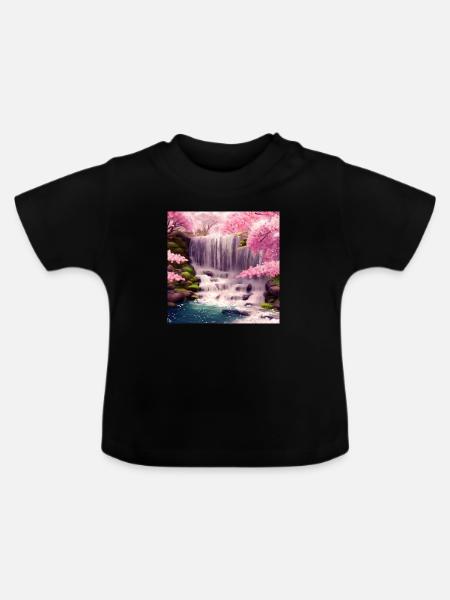 a super blick - Baby Bio-T-Shirt mit Rundhals - Schwarz