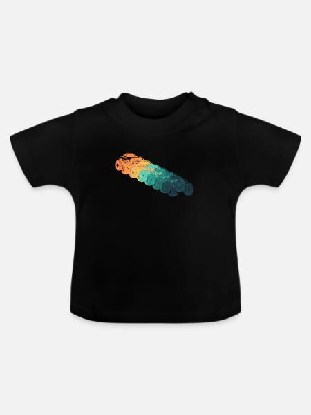 Geländewagen - Monster Truck - Baby Bio-T-Shirt mit Rundhals - Schwarz