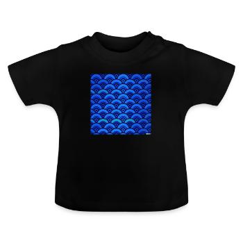 BLUE SEA - T-shirt bio col rond Bébé - noir - Devant