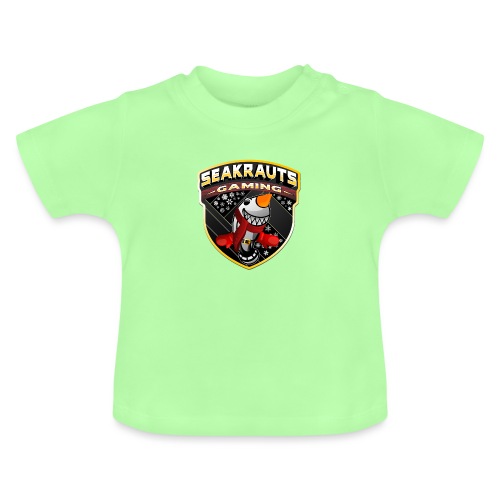 Seakrauts Winterlogo Karotte - Baby Bio-T-Shirt mit Rundhals