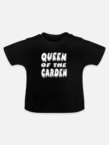 Garten - Baby Bio-T-Shirt mit Rundhals - Schwarz