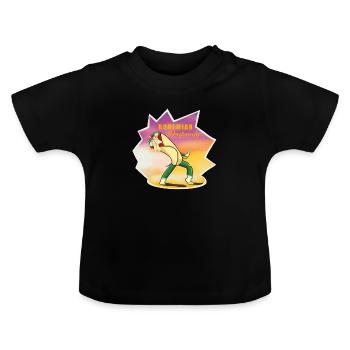 Bohemian Wrapsody Roi du Doner Kebab - T-shirt bio col rond Bébé - noir - Devant