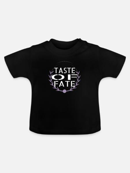 culinary inspiration fun serendipity present - Baby Bio-T-Shirt mit Rundhals - Schwarz