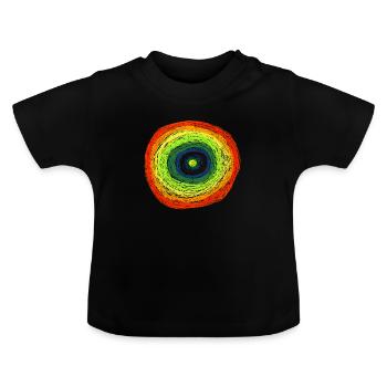 Hole - Baby Bio-T-Shirt mit Rundhals - Schwarz - Vorne