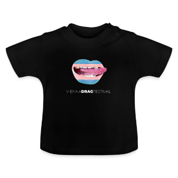 Trans Lips - Pride - Vienna Drag Festival - T-shirt bio col rond Bébé