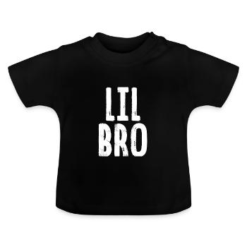 Lil Bro - T-shirt bio col rond Bébé - noir - Devant
