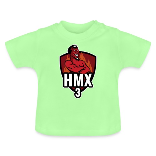 HMX 3 (Groß) - Baby Bio-T-Shirt mit Rundhals